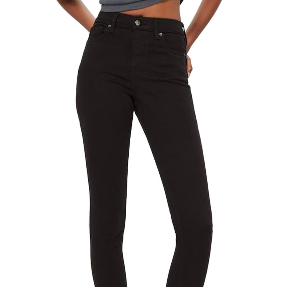 Topshop Jamie Jeans in Black